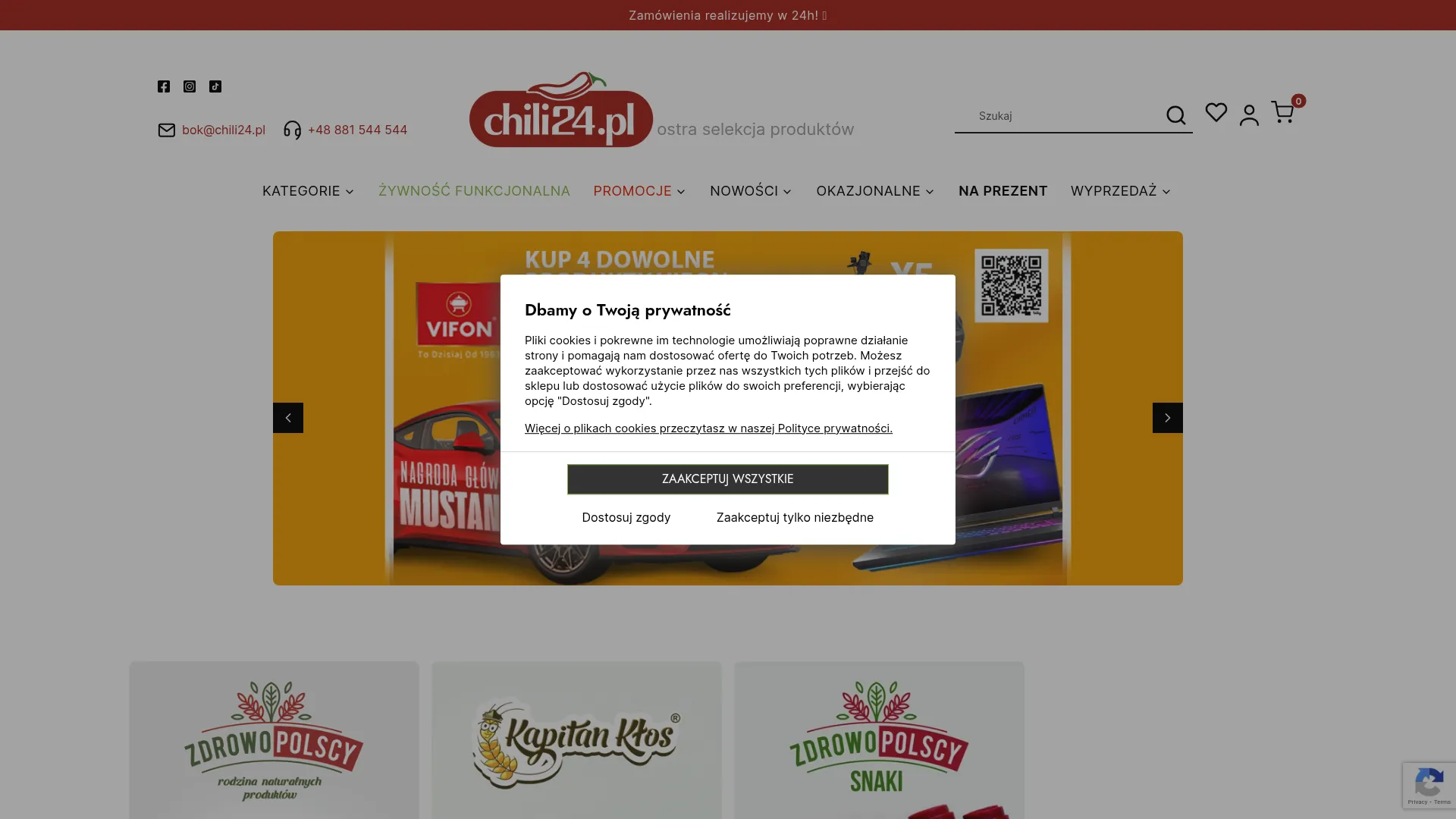 Screenshot of chili24.pl