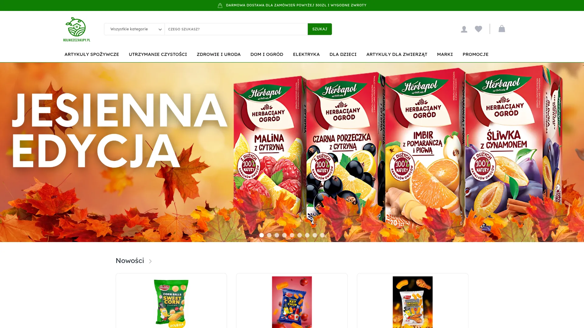 Screenshot of rolniczezakupy.pl